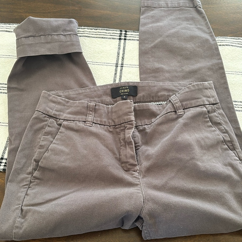 JCREW CHINO Grey PANTS